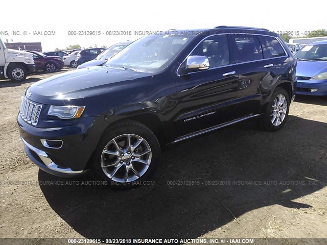 1C4RJFJT9EC474938 - 2014 JEEP GRAND CHEROKEE SUMMIT Qara foto 2