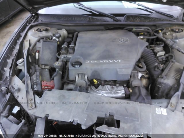 2G4WE567251259304 - 2005 BUICK LACROSSE CXS GRAY photo 10