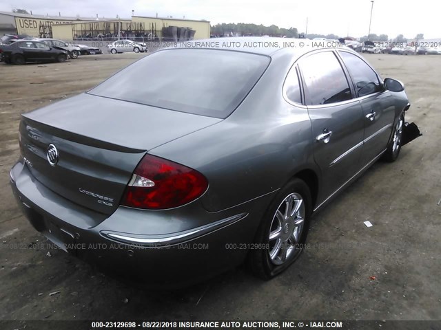 2G4WE567251259304 - 2005 BUICK LACROSSE CXS GRAY photo 4