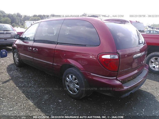 2A4GP64L97R182941 - 2007 CHRYSLER TOWN & COUNTRY LIMITED RED photo 3