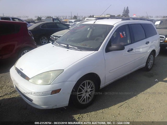 1FAHP36322W253876 - 2002 FORD FOCUS SE/SE COMFORT/ZTW/SE SPRT WHITE photo 2