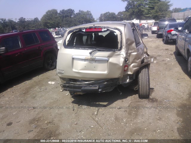 3GNDA13D47S567972 - 2007 CHEVROLET HHR LS Marrón foto 6