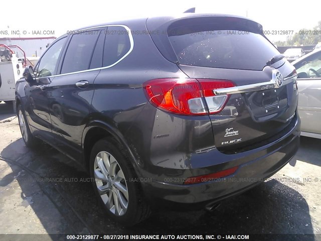 LRBFXESX6GD173407 - 2016 BUICK ENVISION PREMIUM GRAY photo 3