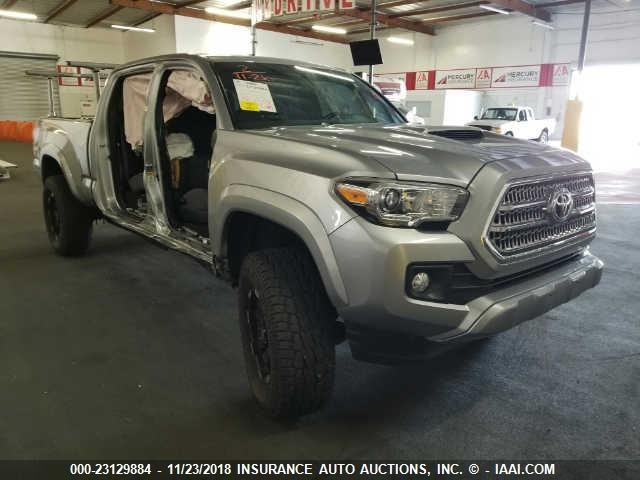 3TMBZ5DN4GM003606 - 2016 TOYOTA TACOMA DOUBLE CAB/SR5/TRD SPORT SILVER photo 1