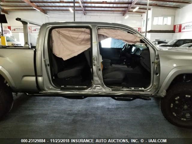 3TMBZ5DN4GM003606 - 2016 TOYOTA TACOMA DOUBLE CAB/SR5/TRD SPORT SILVER photo 6