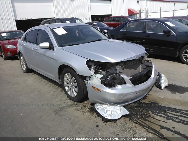 1C3CC5FB0AN226185 - 2010 CHRYSLER SEBRING LIMITED SILVER photo 1