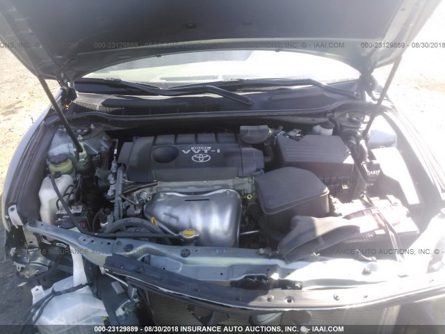 4T1BF3EK7AU540003 - 2010 TOYOTA CAMRY SE/LE/XLE Light Blue photo 10