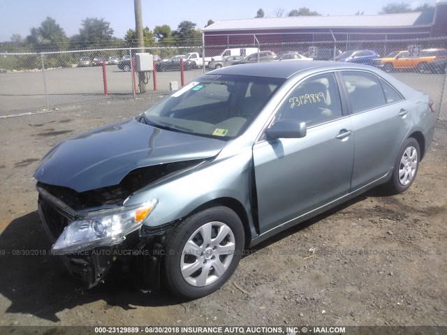 4T1BF3EK7AU540003 - 2010 TOYOTA CAMRY SE/LE/XLE Light Blue photo 2