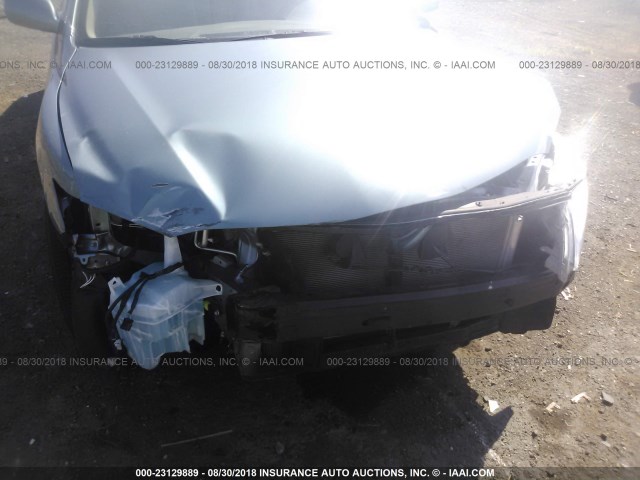 4T1BF3EK7AU540003 - 2010 TOYOTA CAMRY SE/LE/XLE Light Blue photo 6