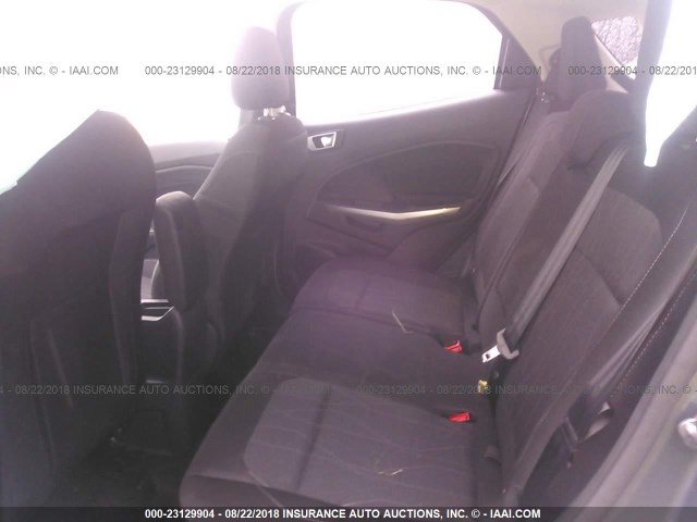 MAJ3P1TE8JC199973 - 2018 FORD ECOSPORT SE GRAY photo 8