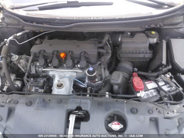 2HGFB2F95DH541568 - 2013 HONDA CIVIC EXL 灰色 照片 10