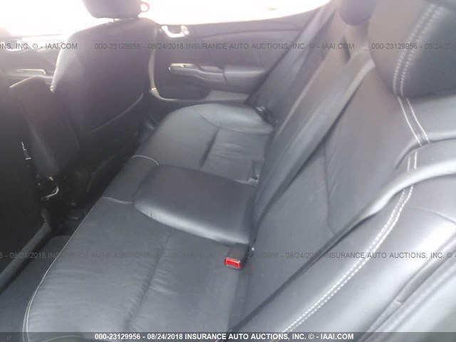 2HGFB2F95DH541568 - 2013 HONDA CIVIC EXL GRAY photo 8