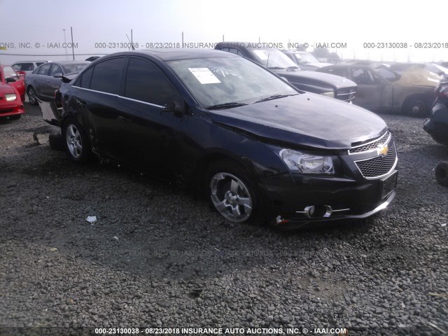 1G1PC5SB4E7452557 - 2014 CHEVROLET CRUZE LT Navy photo 1