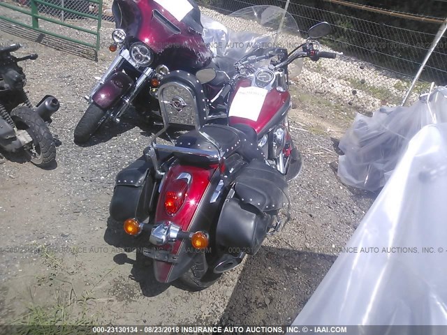 JKAZX4P1X8A036058 - 2008 KAWASAKI ZX600 P RED photo 4