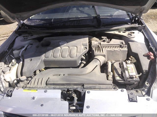 1N4AL24E59C100870 - 2009 NISSAN ALTIMA 2.5S SILVER photo 10