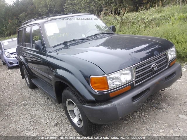 JT3HJ85J0V0184836 - 1997 TOYOTA LAND CRUISER HJ85 Dark Blue photo 1