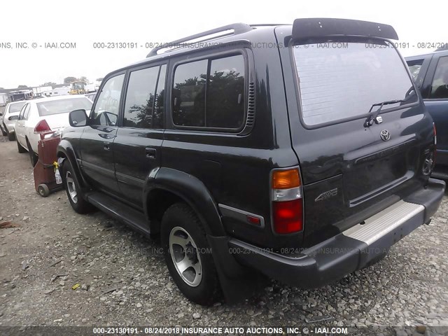 JT3HJ85J0V0184836 - 1997 TOYOTA LAND CRUISER HJ85 Dark Blue photo 3