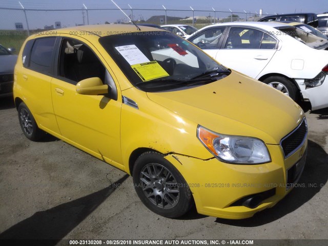 KL1TD6DE0BB126321 - 2011 CHEVROLET AVEO LS/LT YELLOW photo 1