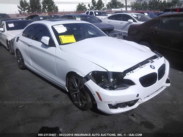 WBA2J1C5XJVD09109 - 2018 BMW 230I WHITE photo 1