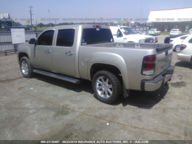 2GTEK638071641393 - 2007 GMC NEW SIERRA DENALI TAN photo 3