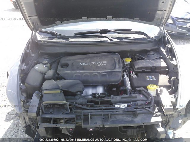 1C4PJMBB8EW198347 - 2014 JEEP CHEROKEE TRAILHAWK ნაცრისფერი ფოტო 10