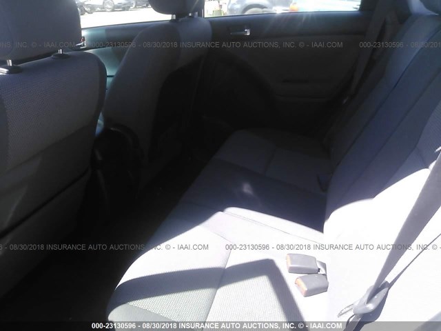 2T1KR32E77C660755 - 2007 TOYOTA COROLLA MATRIX XR SILVER photo 8