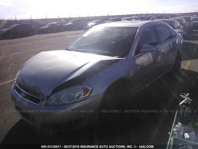 2G1WD58C969437268 - 2006 CHEVROLET IMPALA SUPER SPORT SILVER photo 2