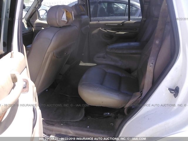 5LMEU27R71LJ26276 - 2001 LINCOLN NAVIGATOR WHITE photo 8