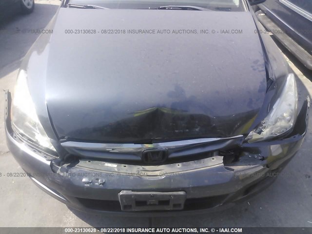 1HGCM66407A078038 - 2007 HONDA ACCORD SE GRAY photo 6