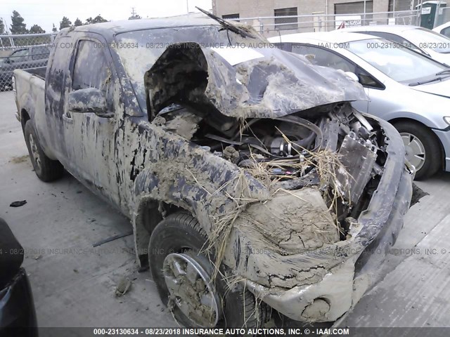 1N6AD06U15C435471 - 2005 NISSAN FRONTIER KING CAB LE/SE/OFF ROAD BLACK photo 1