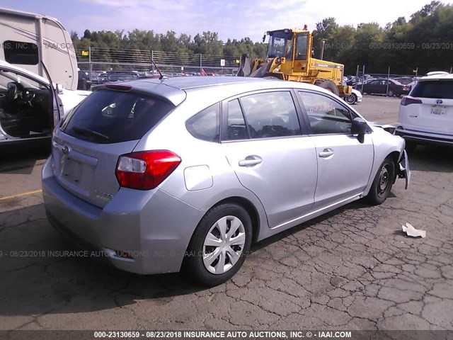 JF1GPAA66CH202677 - 2012 SUBARU IMPREZA SILVER photo 4