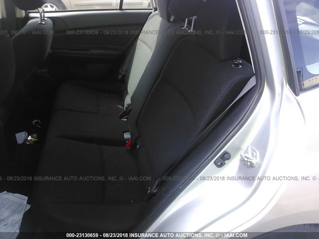 JF1GPAA66CH202677 - 2012 SUBARU IMPREZA SILVER photo 8