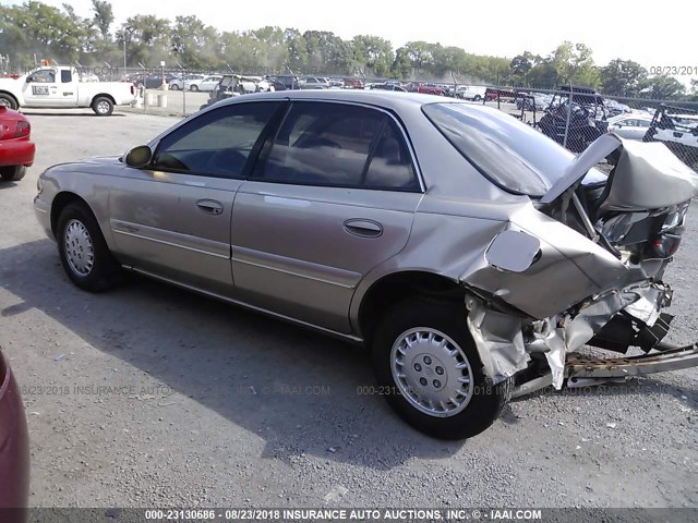 2G4WY55J711130926 - 2001 BUICK CENTURY LIMITED TAN photo 3