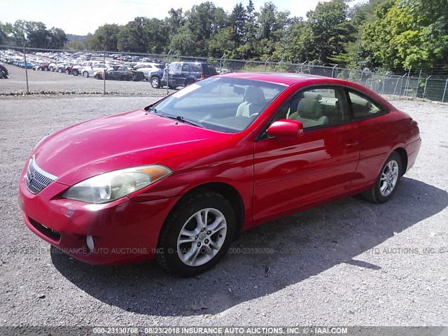 4T1CE38P66U595144 - 2006 TOYOTA CAMRY SOLARA SE/SLE Qırmızı foto 2