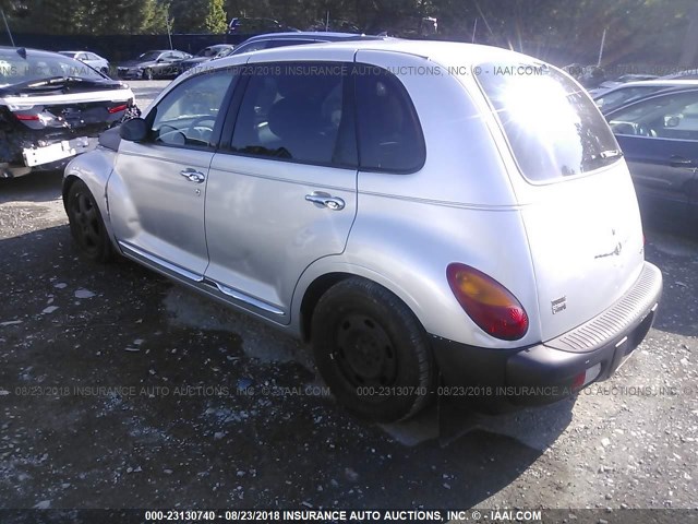 3C4FY588X4T217784 - 2004 CHRYSLER PT CRUISER TOURING SILVER photo 3