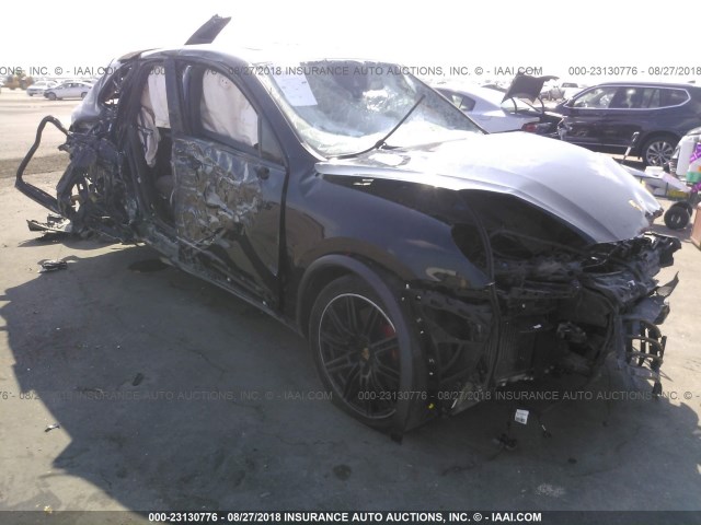 WP1AC2A24FLA81811 - 2015 PORSCHE CAYENNE TURBO BLACK photo 1