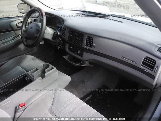 2G1WF52E839145563 - 2003 CHEVROLET IMPALA SILVER photo 5