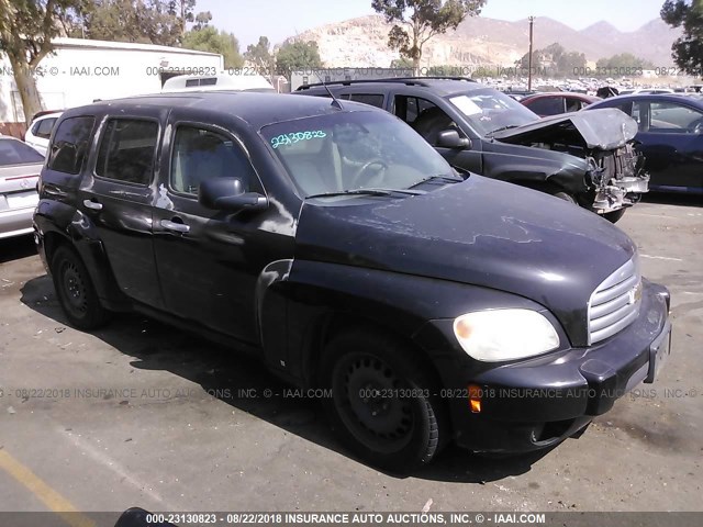 3GNDA13D86S654773 - 2006 CHEVROLET HHR LS BLACK photo 1