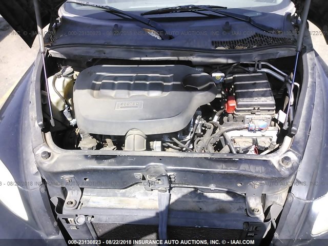 3GNDA13D86S654773 - 2006 CHEVROLET HHR LS BLACK photo 10