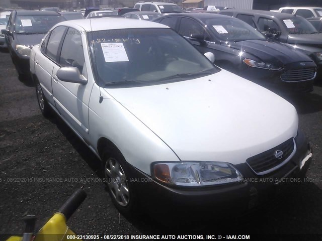 3N1CB51D7YL329382 - 2000 NISSAN SENTRA XE/GXE WHITE photo 1