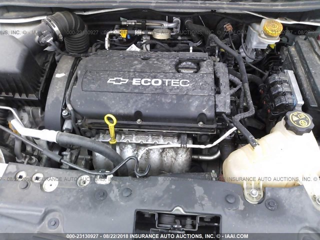 1G1JA5SH2E4126189 - 2014 CHEVROLET SONIC LS 白色 照片 10