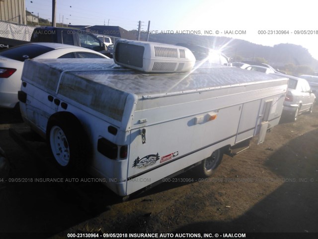 4CE661G1XY7275997 - 2000 COLEMAN CAMPER  WHITE photo 4