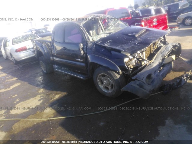 5TEUU42N85Z004701 - 2005 TOYOTA TACOMA ACCESS CAB Սև լուսանկար 1