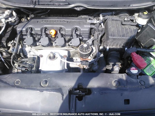 2HGFG12978H533074 - 2008 HONDA CIVIC EXL 黑色 照片 10