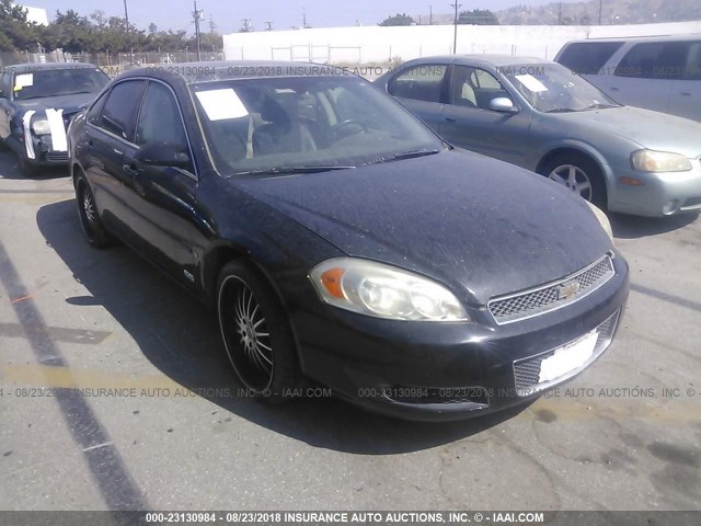 2G1WD58C769102283 - 2006 CHEVROLET IMPALA SUPER SPORT BLACK photo 1