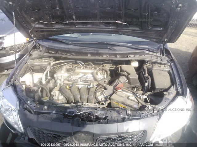 JTDBL40EX9J027992 - 2009 TOYOTA COROLLA LE/XLE GRAY photo 10