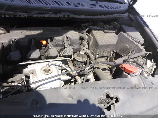 1HGFA16978L032846 - 2008 HONDA CIVIC EXL 蓝色 照片 10