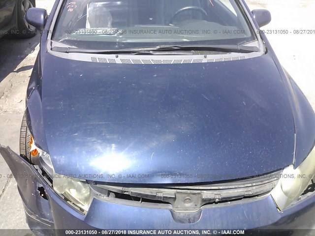 1HGFA16978L032846 - 2008 HONDA CIVIC EXL 蓝色 照片 6