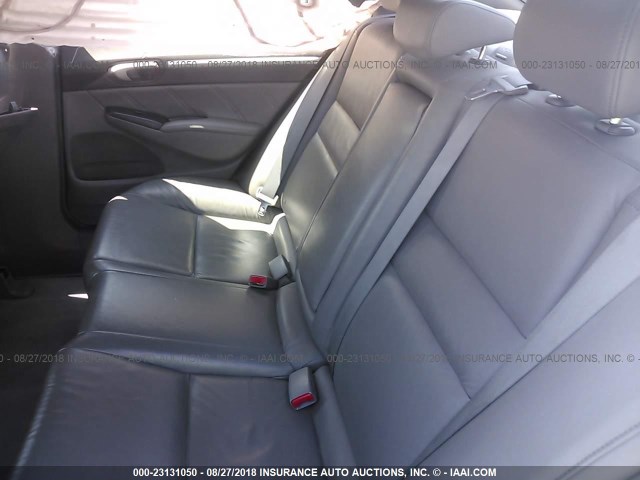 1HGFA16978L032846 - 2008 HONDA CIVIC EXL 蓝色 照片 8