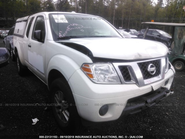 1N6AD0CW6HN720584 - 2017 NISSAN FRONTIER SV/PRO-4X WHITE photo 1